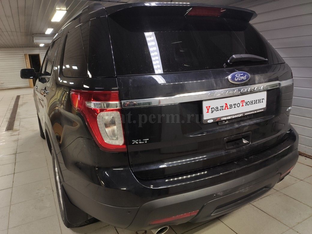 Ford Explorer - установка автосигнализации StarLine A93