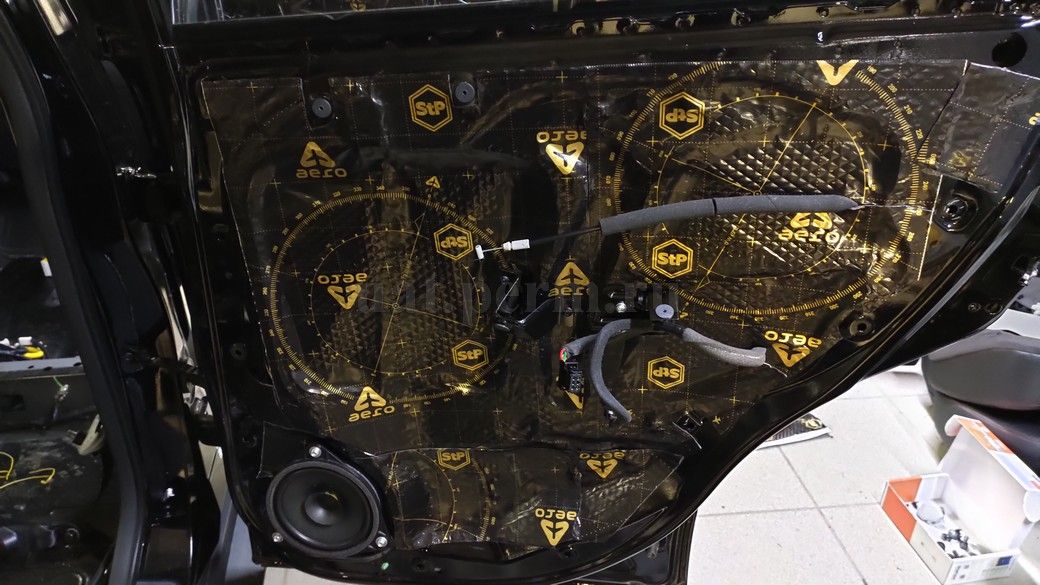 HAVAL H6 - шумоизоляция дверей