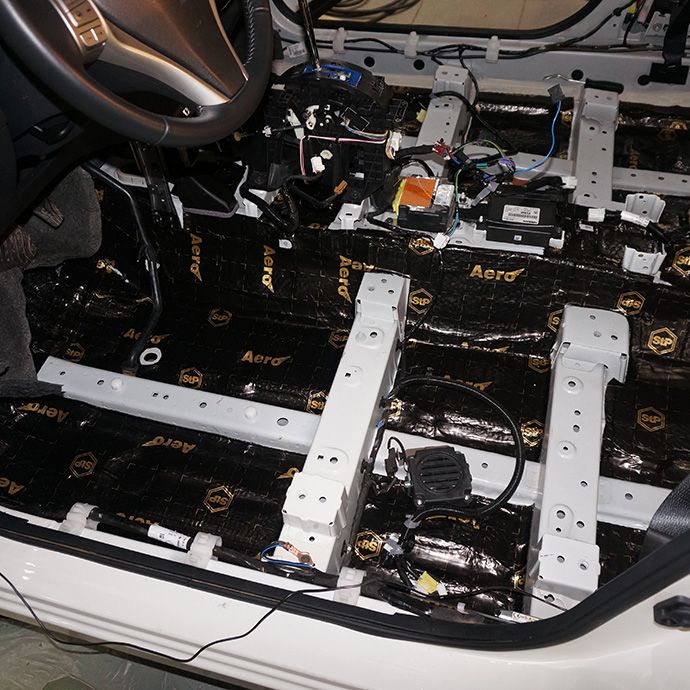 Nissan Qashqai - шумоизоляция