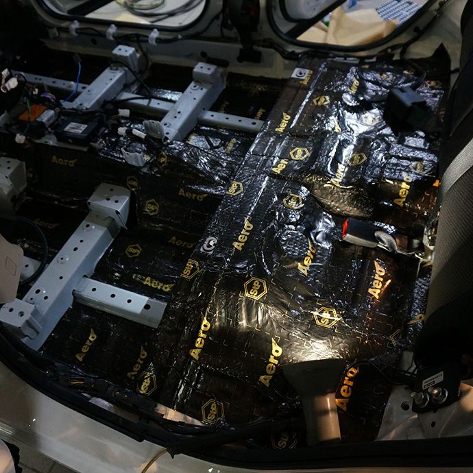 Nissan Qashqai - шумоизоляция