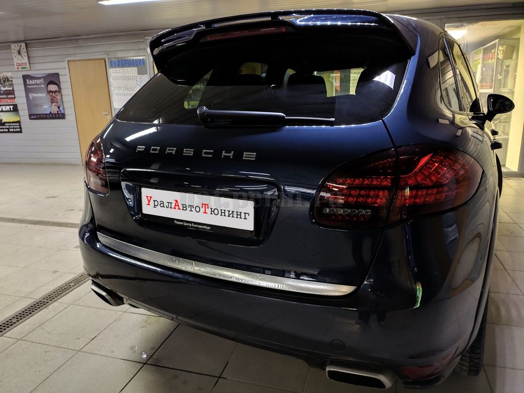 Porsche Cayenne - Установка автосигнализации Pandora DXL 4710