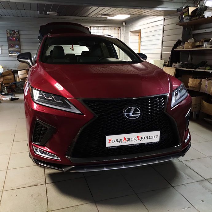 Установка фаркопа на Lexus RX 300