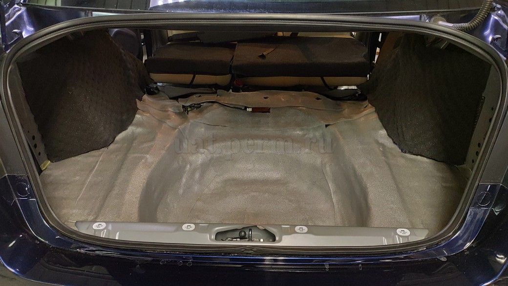 Subaru Legacy - шумоизоляция багажника
