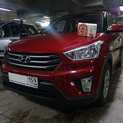 Установка автосигнализации StarLine A93 на Hyundai Creta