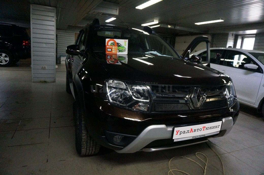 Renault Duster - установка автосигнализации StarLine E96