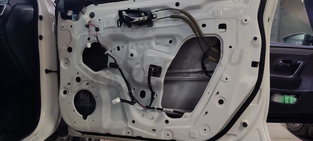 Шумоизоляция дверей Nissan X-Trail (T32)