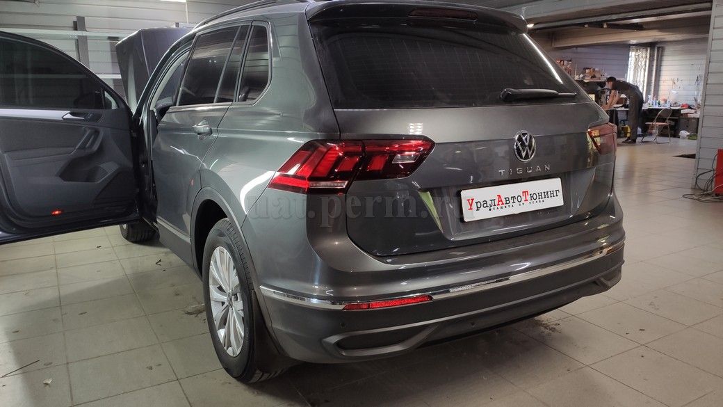 Установка автосигнализации StarLine S96 на VW Tiguan