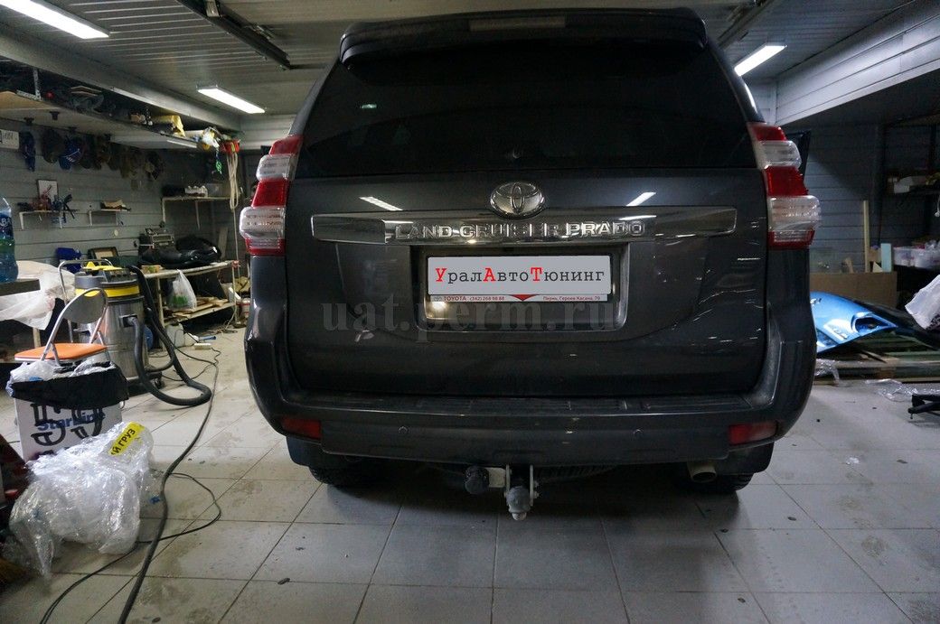 Toyota Prado - установка иммобилайзера Pandect X-1000BT