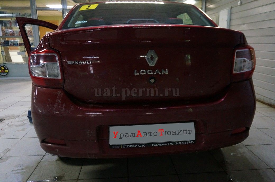 Renault Logan - установка автосигнализации StarLine A93