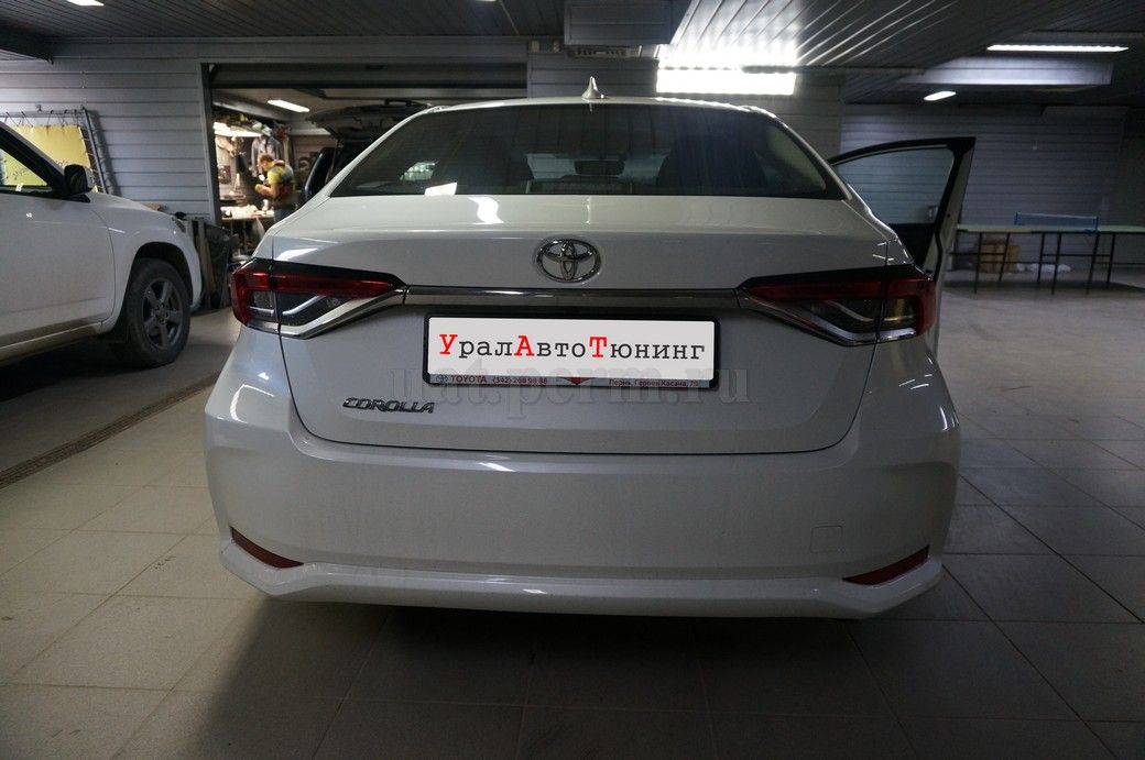 Toyota Corolla - установка автосигнализации StarLine S96