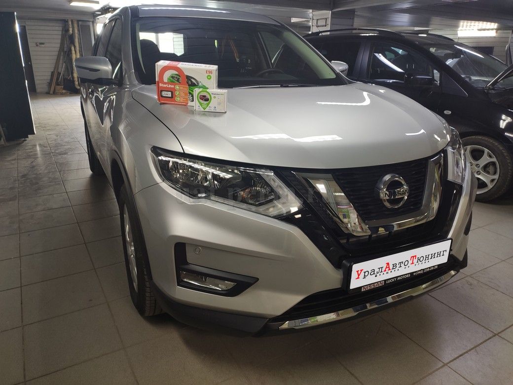 Nissan X-Trail - установка автосигнализации StarLine E96