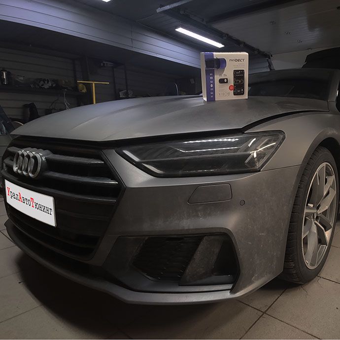 Установка автосигнализации Pandect X-1800BT на Audi A7