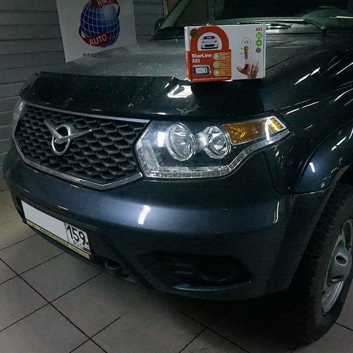УАЗ Patriot - Установка автосигнализации StarLine A93