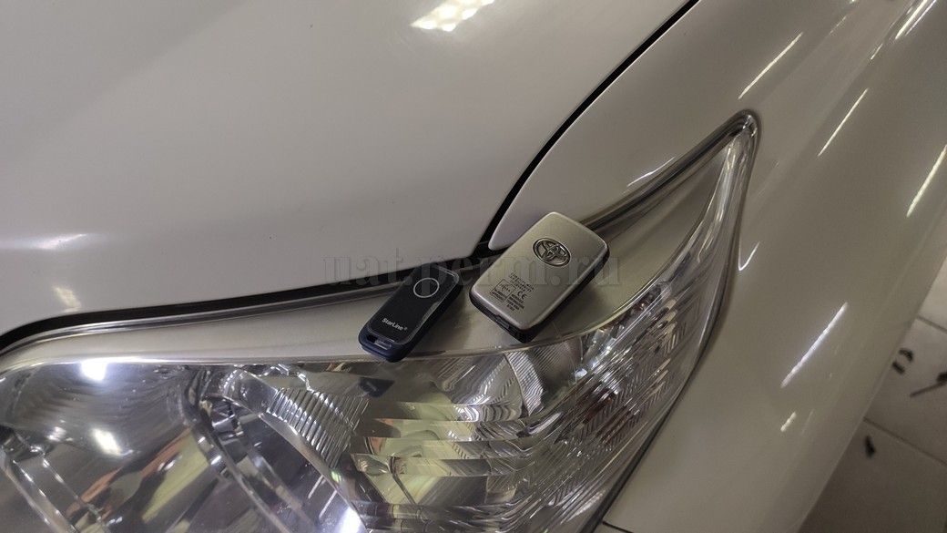 Toyota Land Cruiser Prado - установка автосигнализации StarLine S96