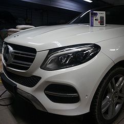 Установка автосигнализации Pandect X-1800BT на Mercedes GLE 250 d