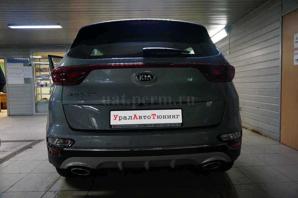 KIA Sportage - установка автосигнализации StarLine E96