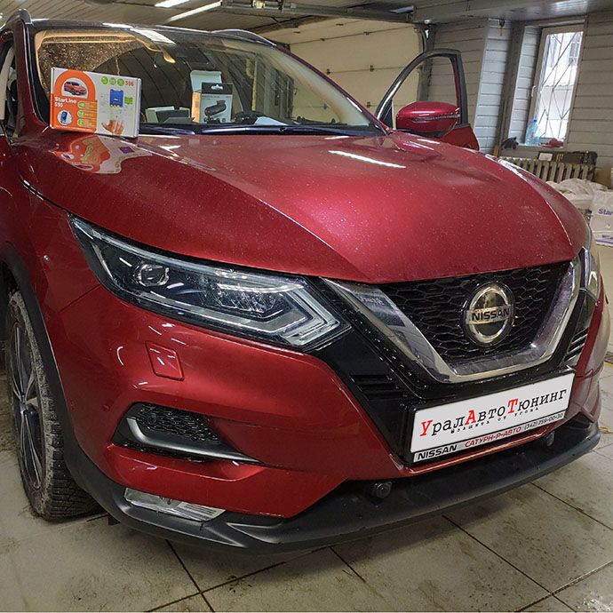 Установка автосигнализации StarLine S96 на Nissan Qashqai