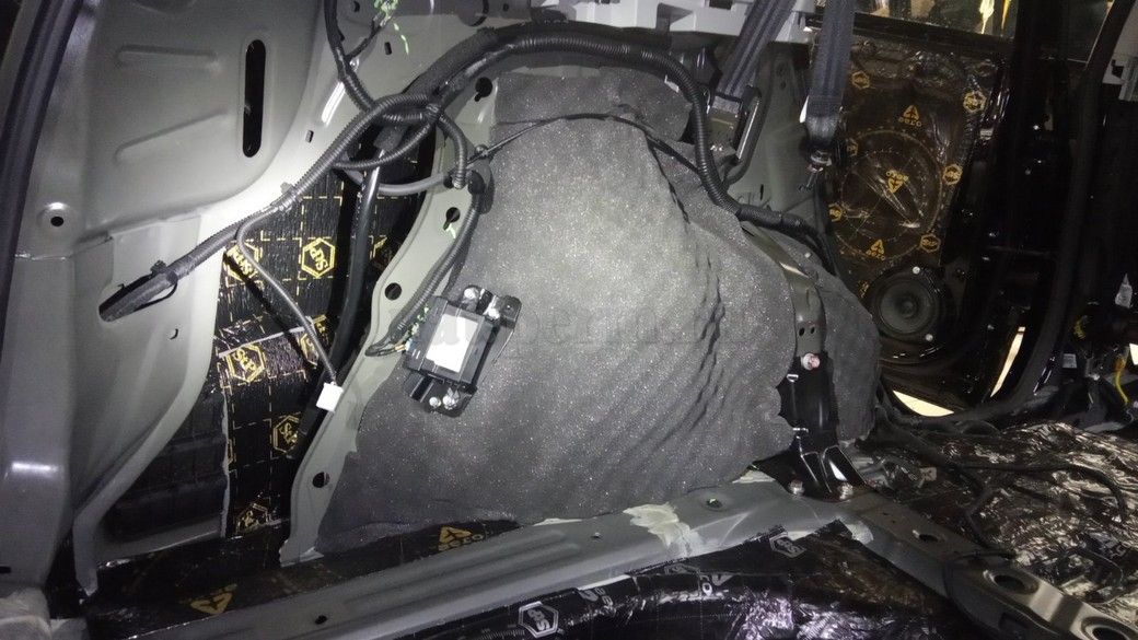 HAVAL H6 - шумоизоляция арок