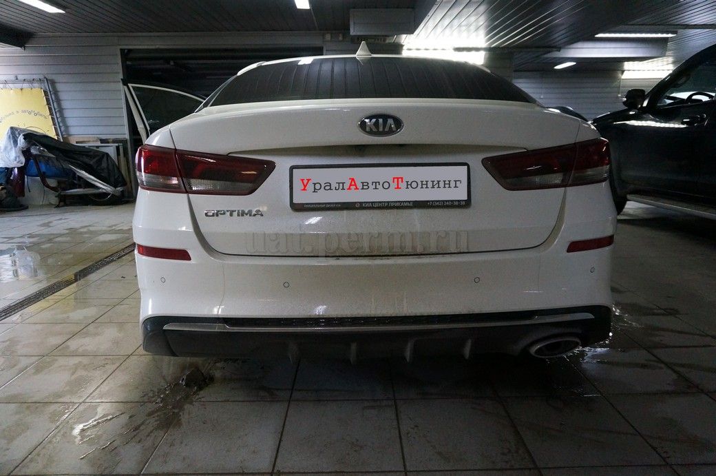 KIA Optima - установка автосигнализации StarLine A93
