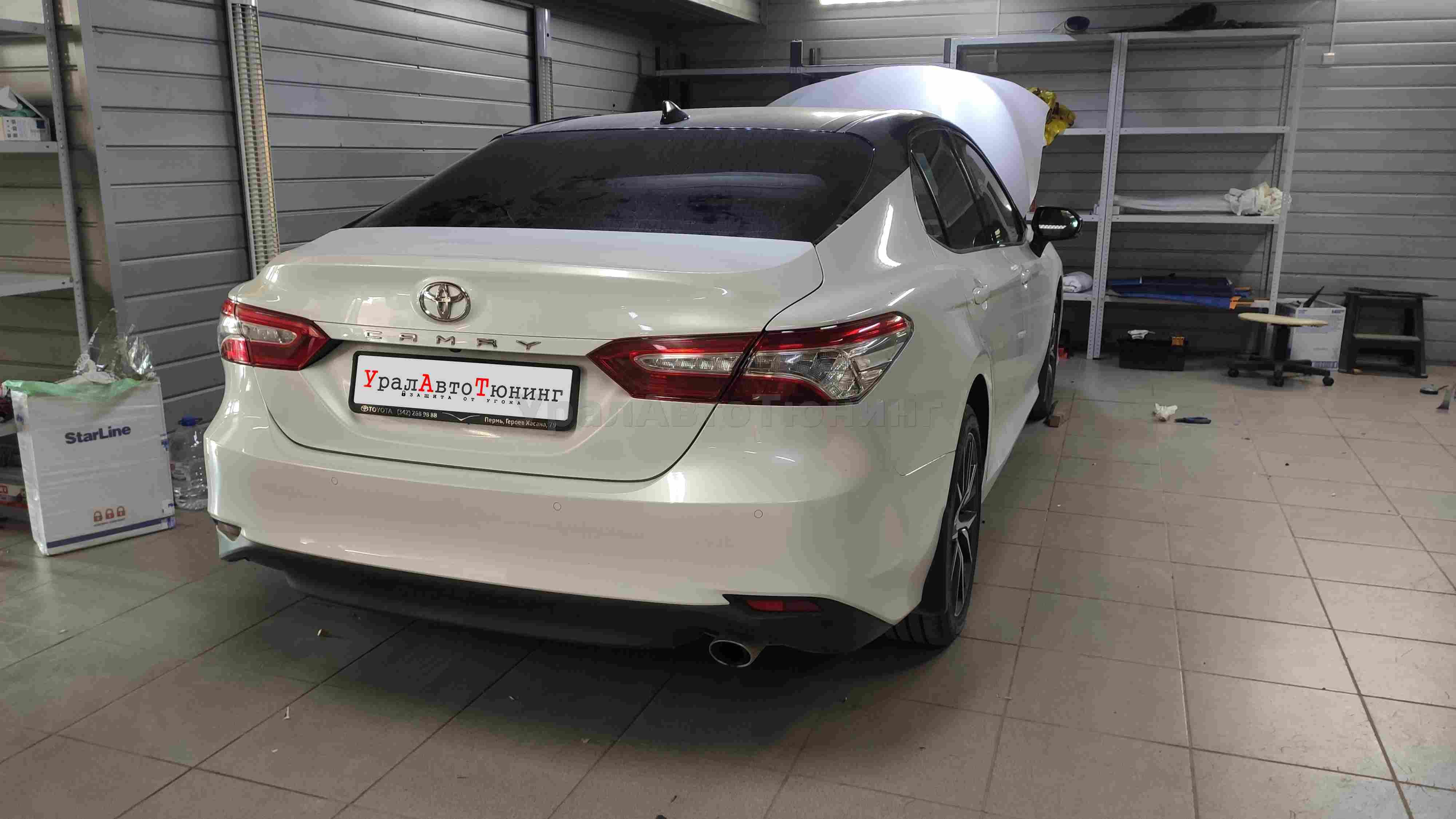 Шумоизоляция Toyota Camry