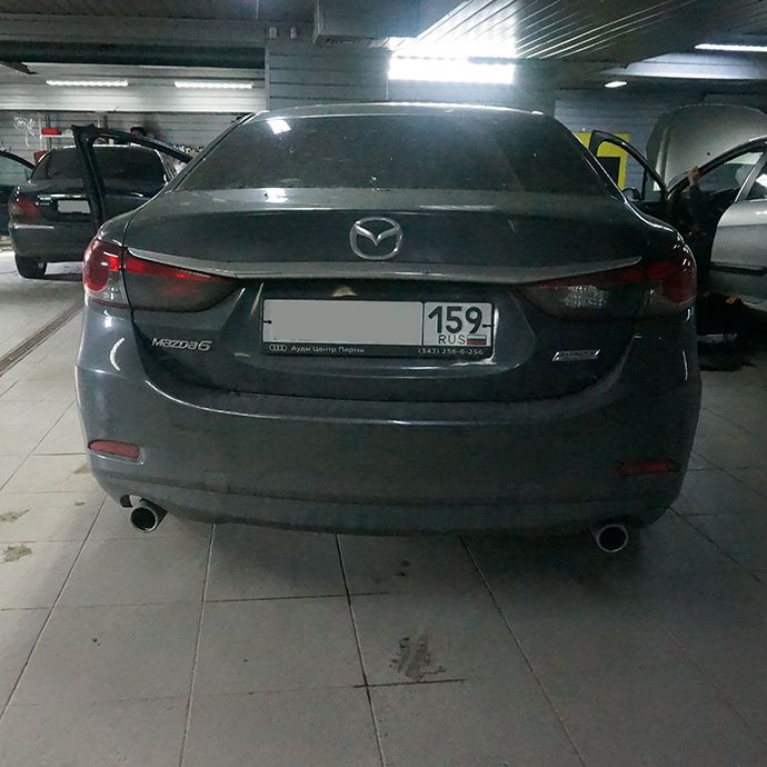 Mazda 6 - Установка автосигнализации StarLine A93