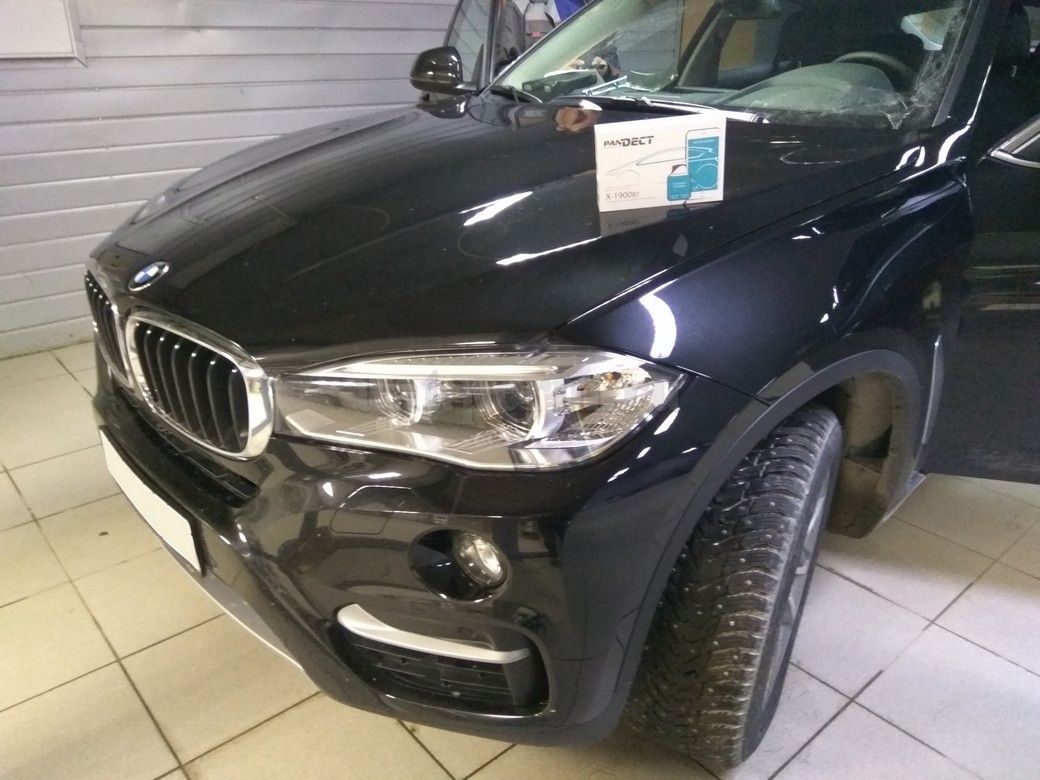 Установка автосигнализации Pandect X-1900BT на BMW X6