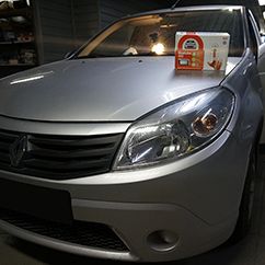 Установка автосигнализации StarLine A93 Renault Sandero