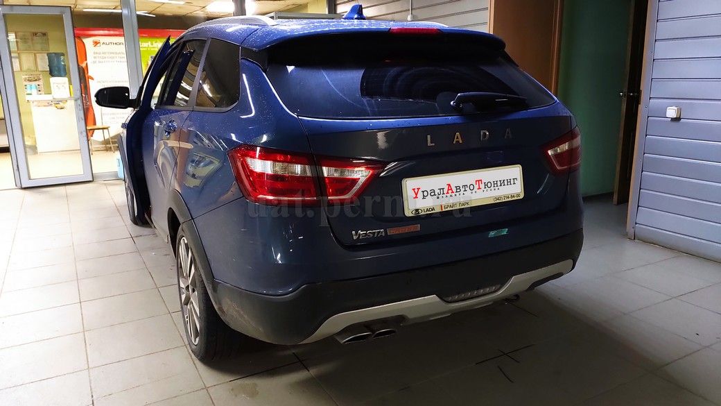 Установка автосигнализации StarLine A93 на Lada Vesta