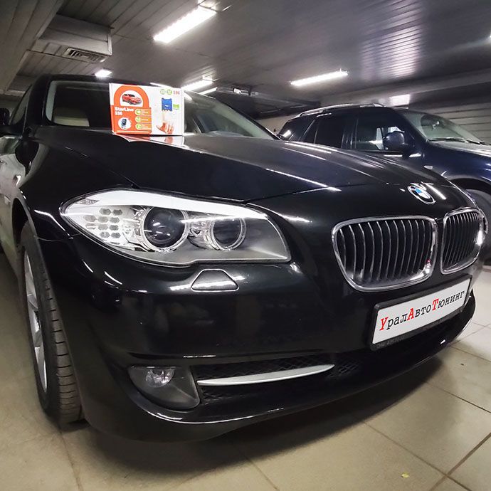 Установка автосигнализации StarLine S96 на BMW 528i