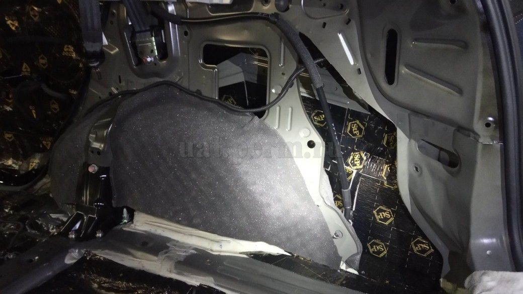 HAVAL H6 - шумоизоляция арок