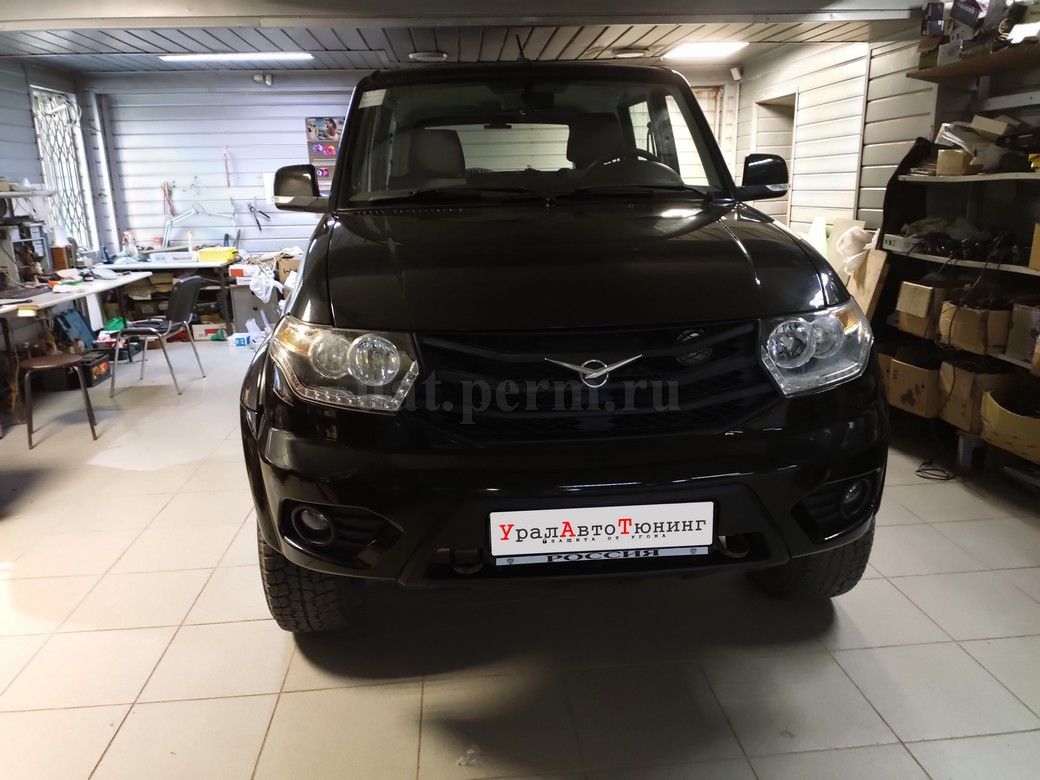 UAZ Patriot - установка фаркопа