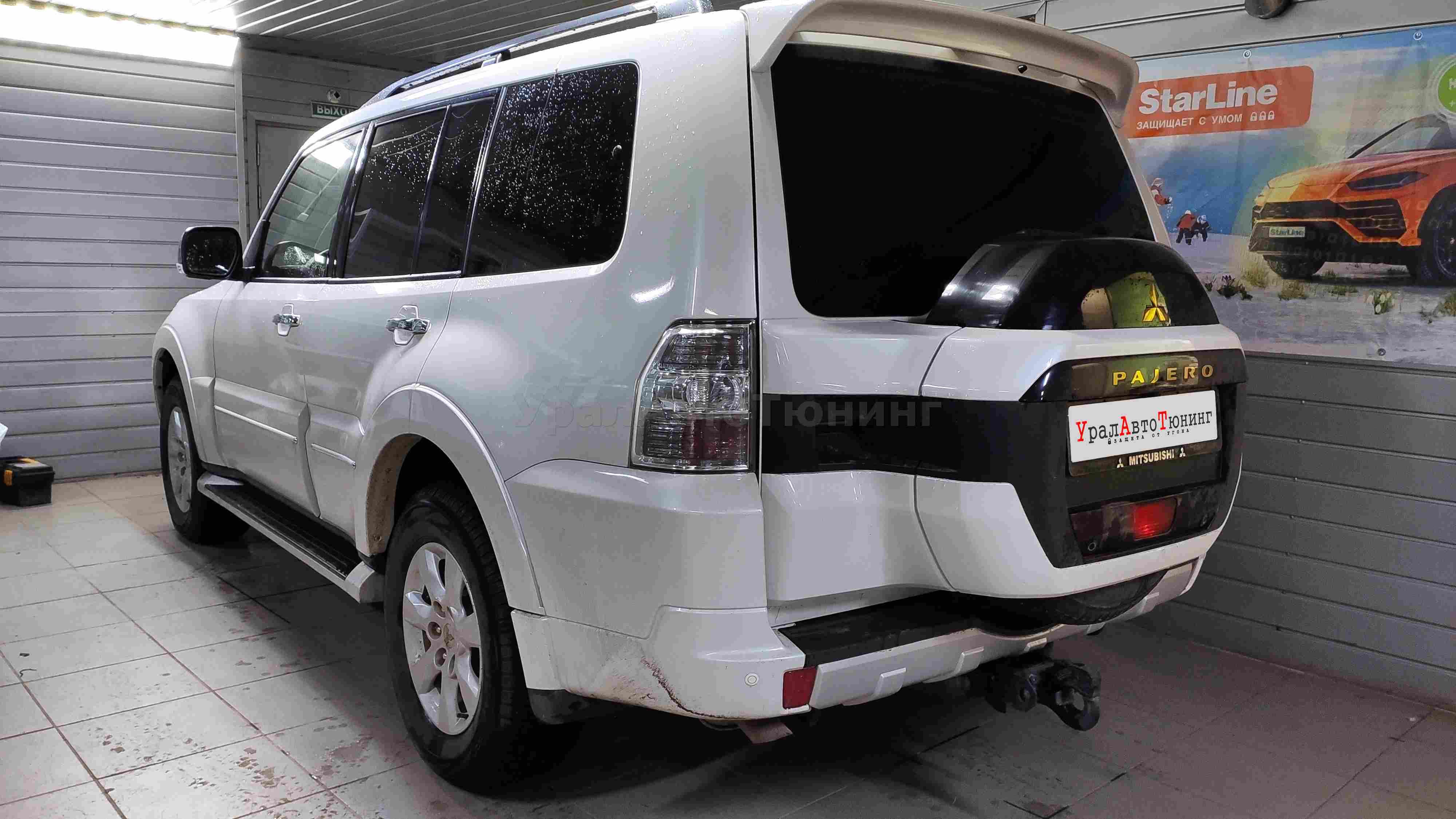 Установка подогрева сидений на Mitsubishi Pajero 4