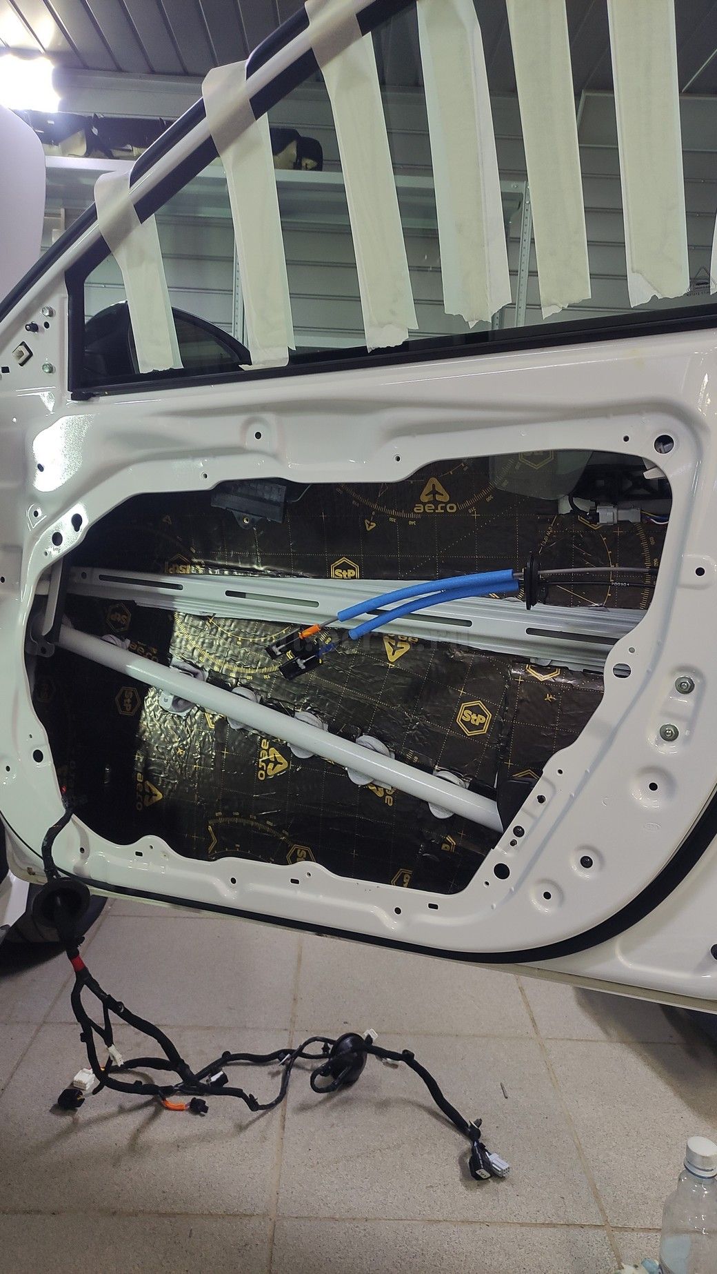 Шумоизоляция дверей KIA Cerato