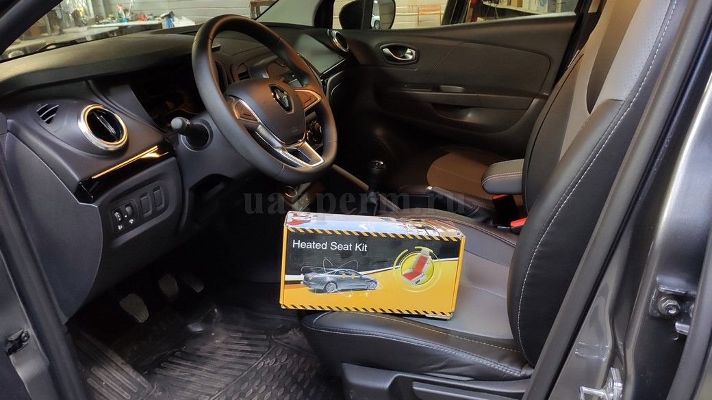 Установка подогрева сидений на Renault Kaptur