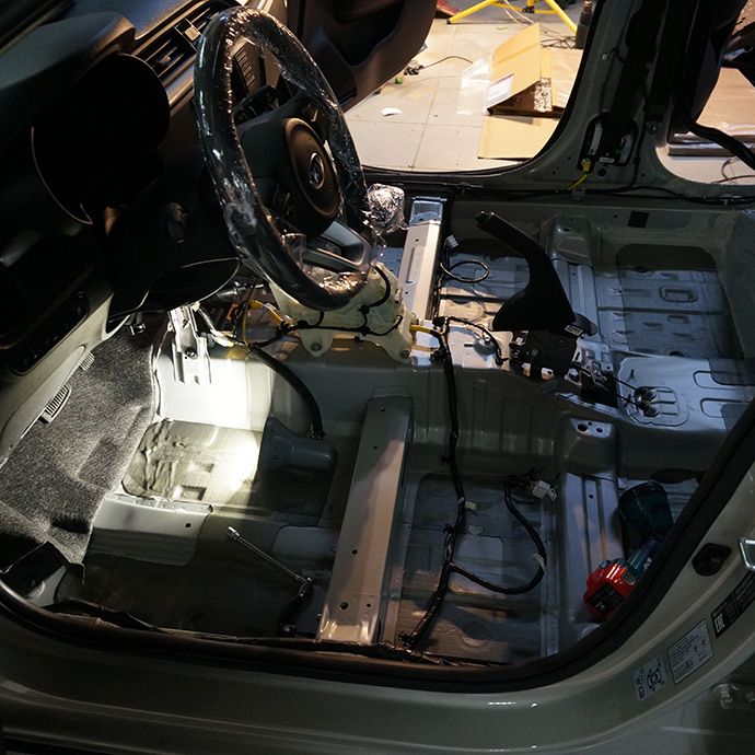 KIA RIO X-Line - Шумоизоляция