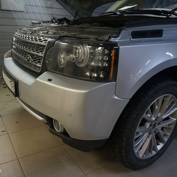 Range Rover Vogue - Установка автосигнализации Pandect X-1800BT