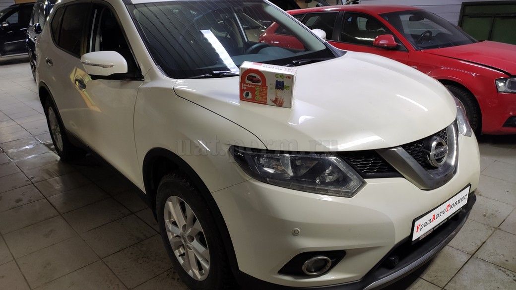 Nissan X-Trail - установка автосигнализации StarLine S96