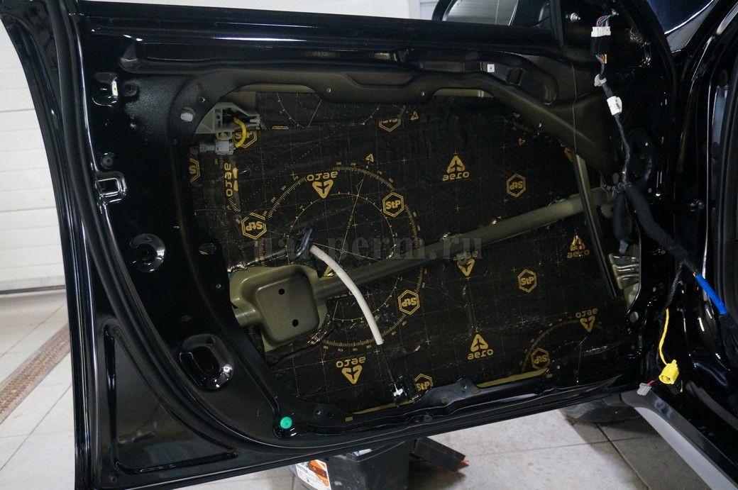 KIA Optima - шумоизоляция дверей