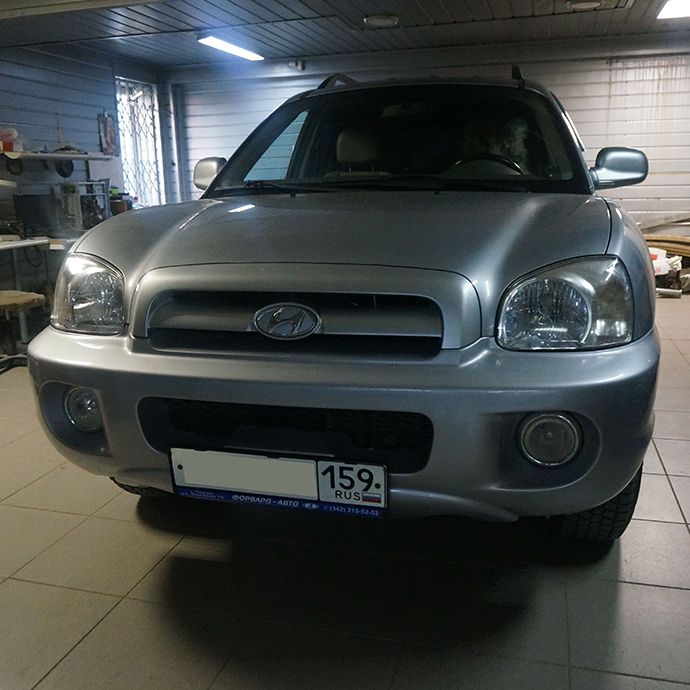 Hyundai SantaFe Classic - Установка фаркопа