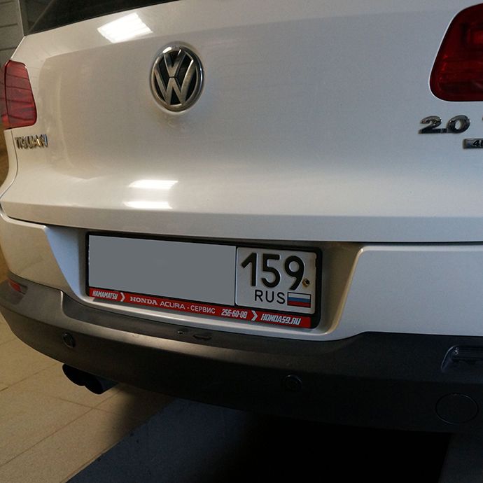 VW Tiguan - Установка фаркопа