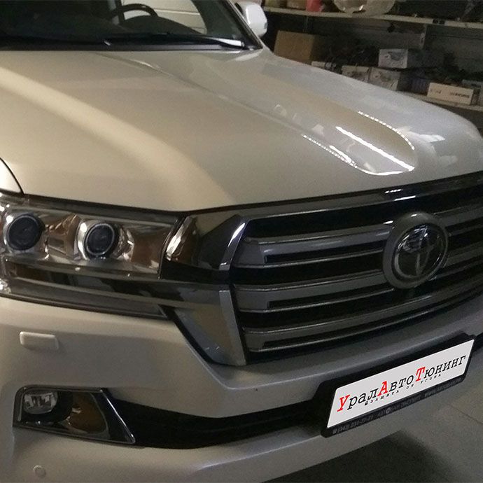 Установка автосигнализации Pandora DX-4GL на Toyota Land Cruiser 200
