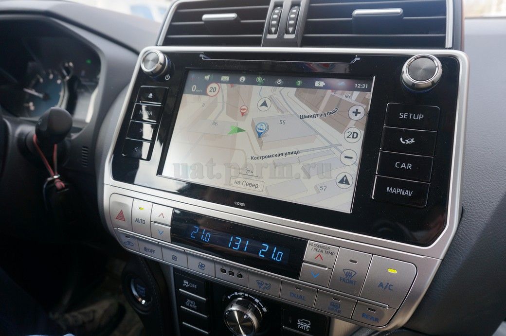 Toyota Land Cruiser Prado 150 - установка Navi-Touch