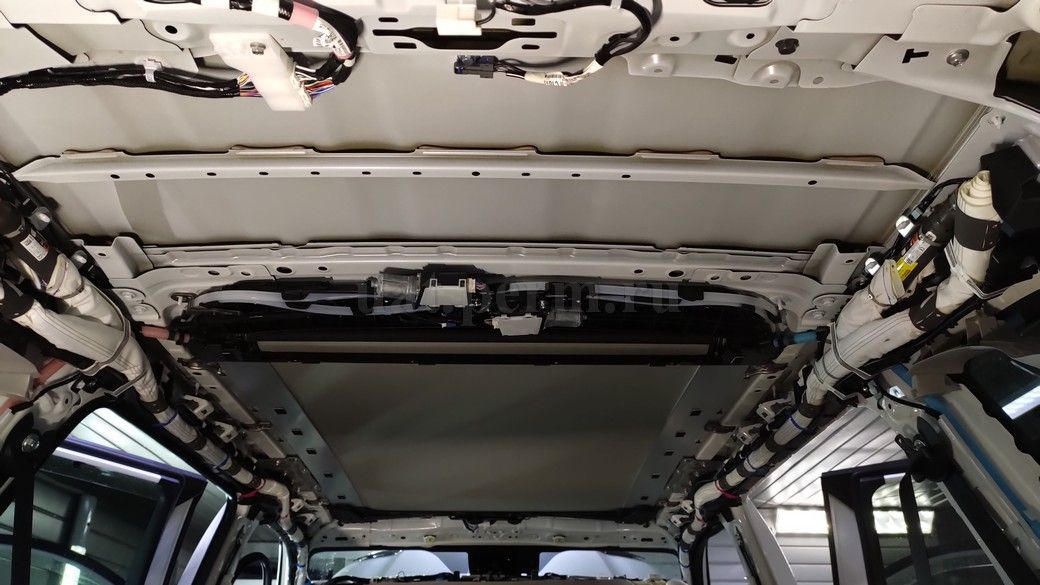Toyota Highlander (XU60) - шумоизоляция крыши