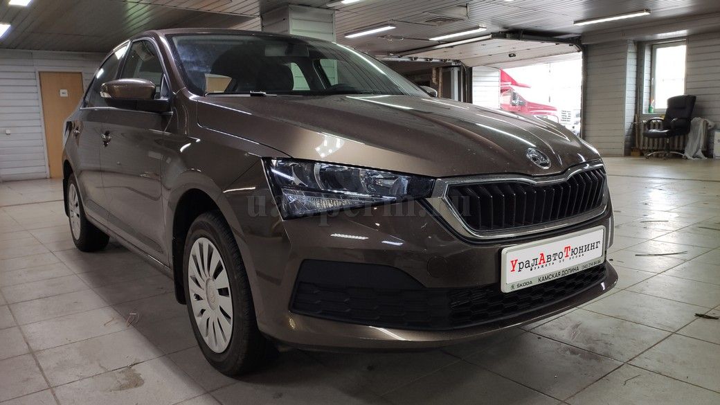 Skoda Rapid - установка автосигнализации StarLine E96