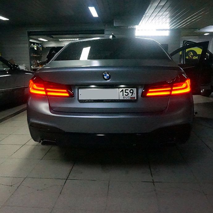 BMW 5 - Установка автосигнализации Pandora DXL 4910