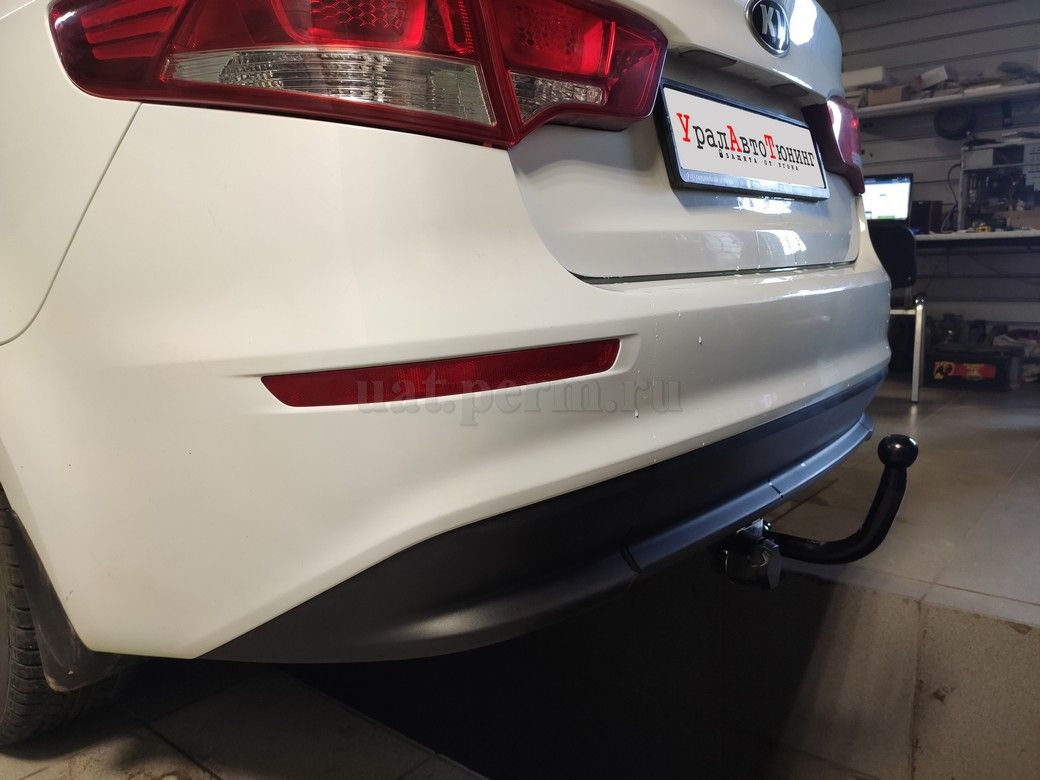 Kia RIO - установка фаркопа