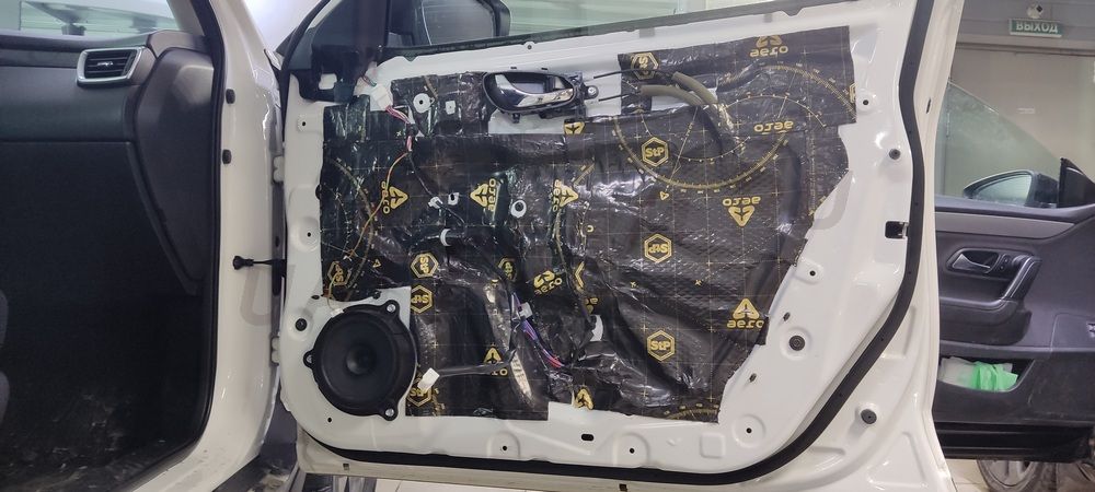 Шумоизоляция дверей Nissan X-Trail (T32)
