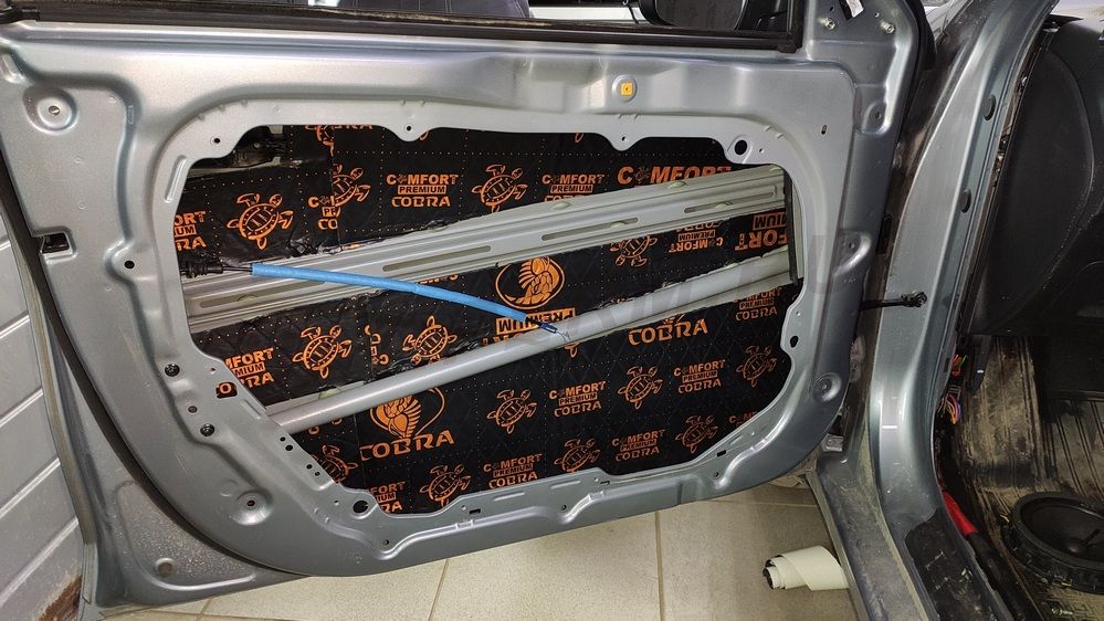 Шумоизоляция дверей KIA Ceed