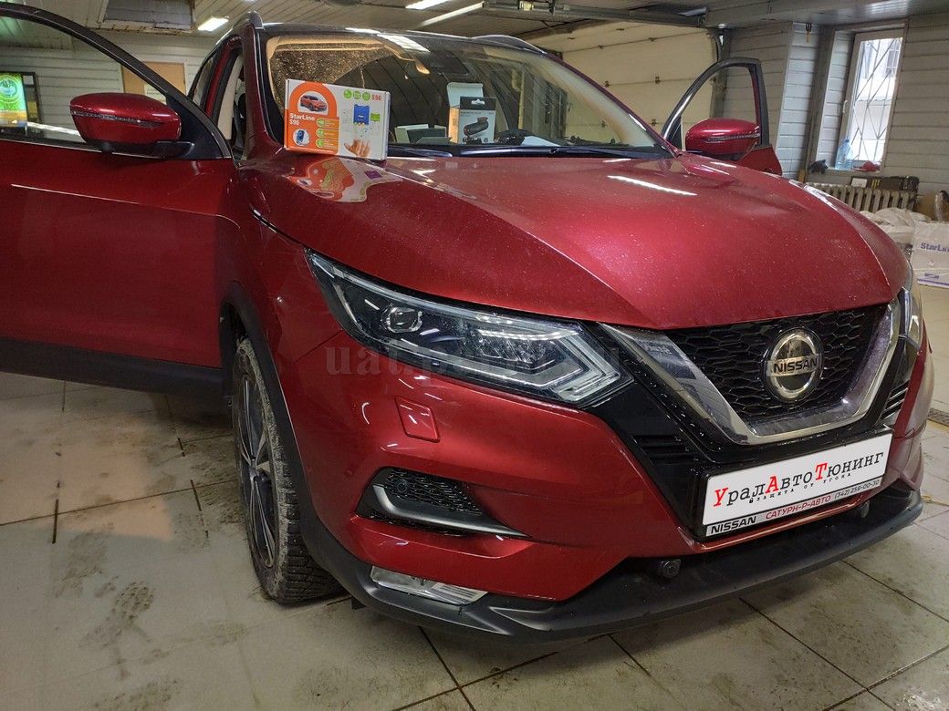 Nissan Qashqai - установка автосигнализации StarLine S96