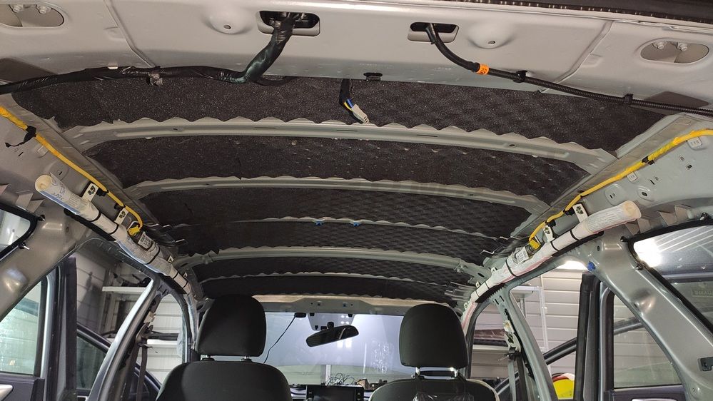 Шумоизоляция крыши KIA Ceed